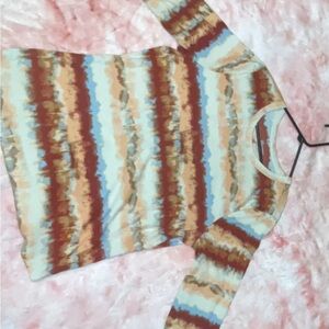 Striped Long Sleeve Top